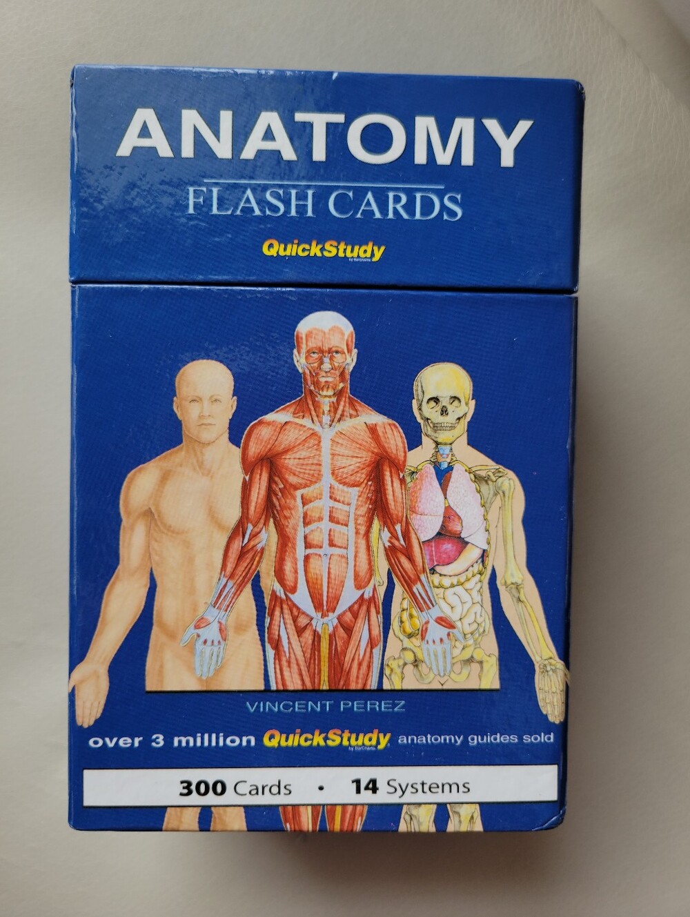 Anatomy Flash Cards by QuickStudy - INCOMPLETE ~ Science Junk Journal Crafts